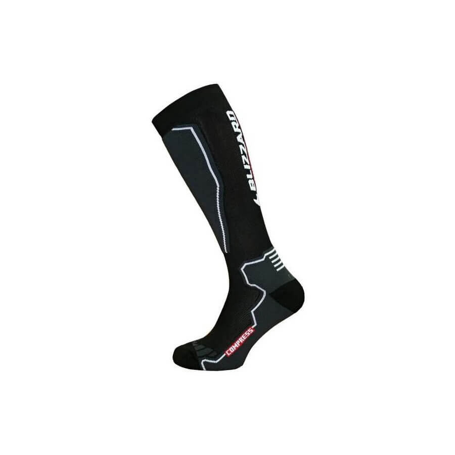 Κάλτσες Ski Blizzard socks Black-Grey