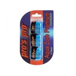 Pros pro Over Grip Aqua Zorb Premium 3 pack blue