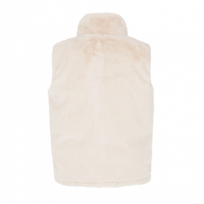 Γυναικείο Αμάνικο Protest PRTBOMB Teddy waistcoat Kitoffwhite - Image 2