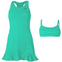 Γυναικείο φόρεμα τένις LOTTO Nixia IV Dress + Bra / Green
