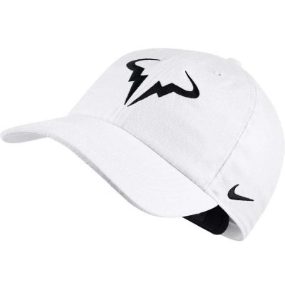 Καπέλο tennis Nike Nadal With Logo White