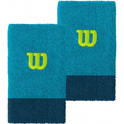 Περικάρπια Wilson WIDE WRISTBANDS Blue