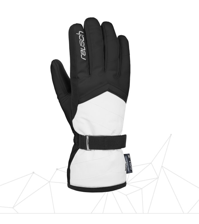 Γάντια SKI Reusch Moni R-TEX® XT black white