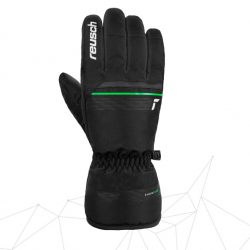Γάντια SKI Reusch Snow King black / neon green