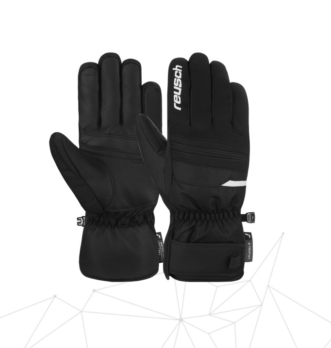 Γάντια SKI Reusch Brandon R-TEX® XT black/white - Image 3